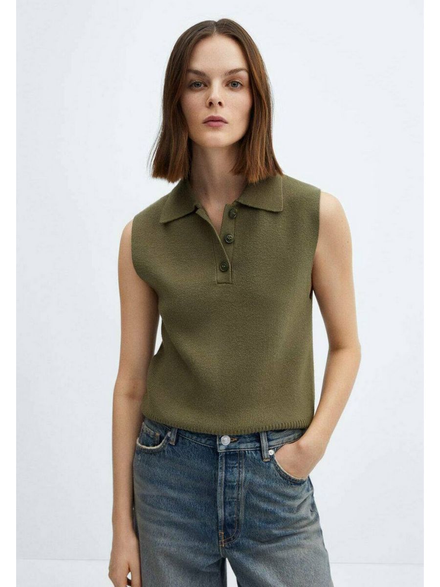

Жилет женский Mango M9121D22P зеленый L, M9121D22P