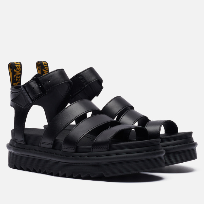 

Женские сандалии Dr. Martens Blaire чёрный, размер 38 EU, Черный, Blaire