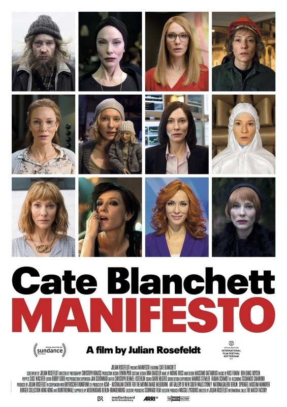 

Постер к фильму "Манифесто" (Manifesto) 50x70 см