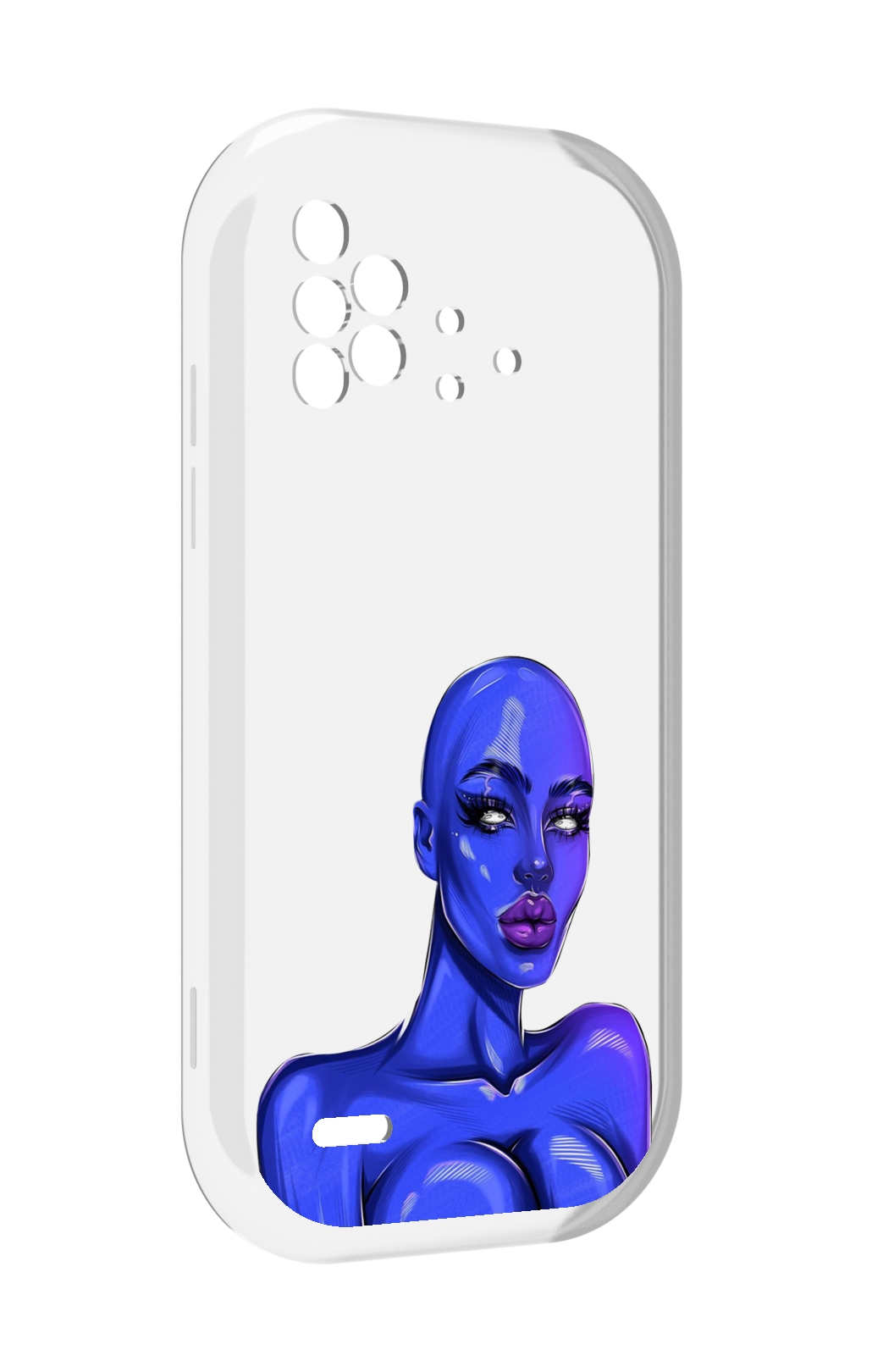 

Чехол MyPads инопланетянка для UMIDIGI Bison X10 / X10 Pro, Прозрачный, Tocco