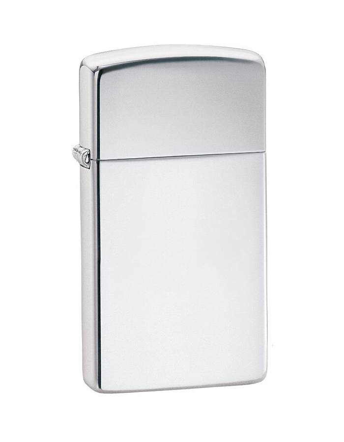 

Зажигалка ZIPPO Slim® с покрытием High Polish Chrome, латунь/сталь, серебристая, Серебристый, Slim® High Polish Chrome
