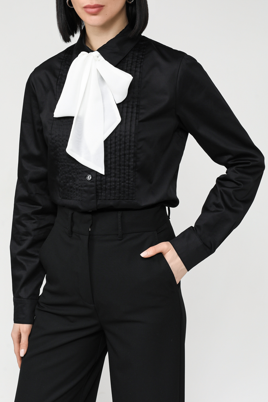 

Блуза женская SABRINA SCALA SS23123574 черная L, Черный, SS23123574
