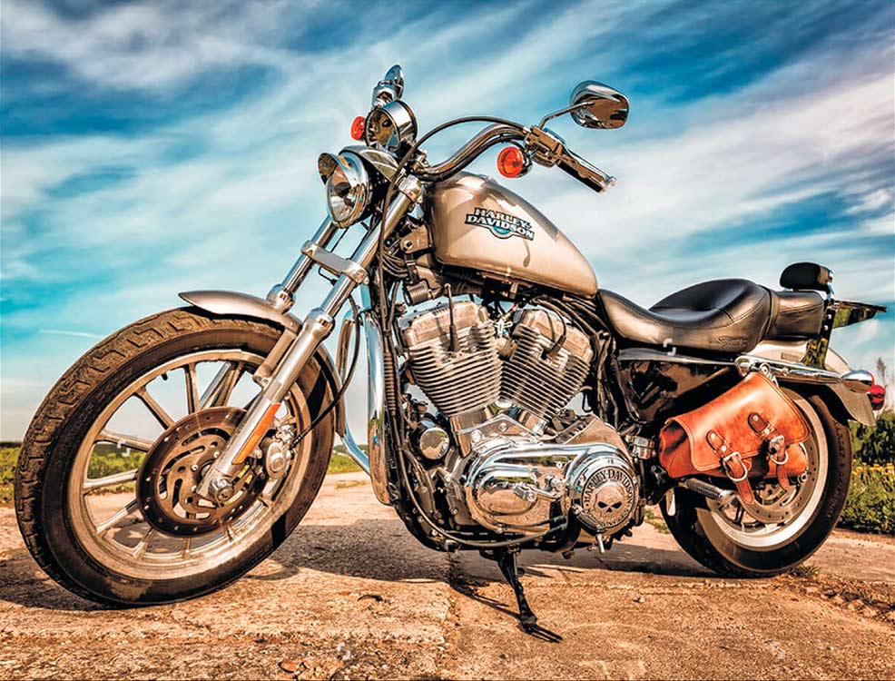 

Алмазная вышивка Цветной «Harley-Davidson Sportster»