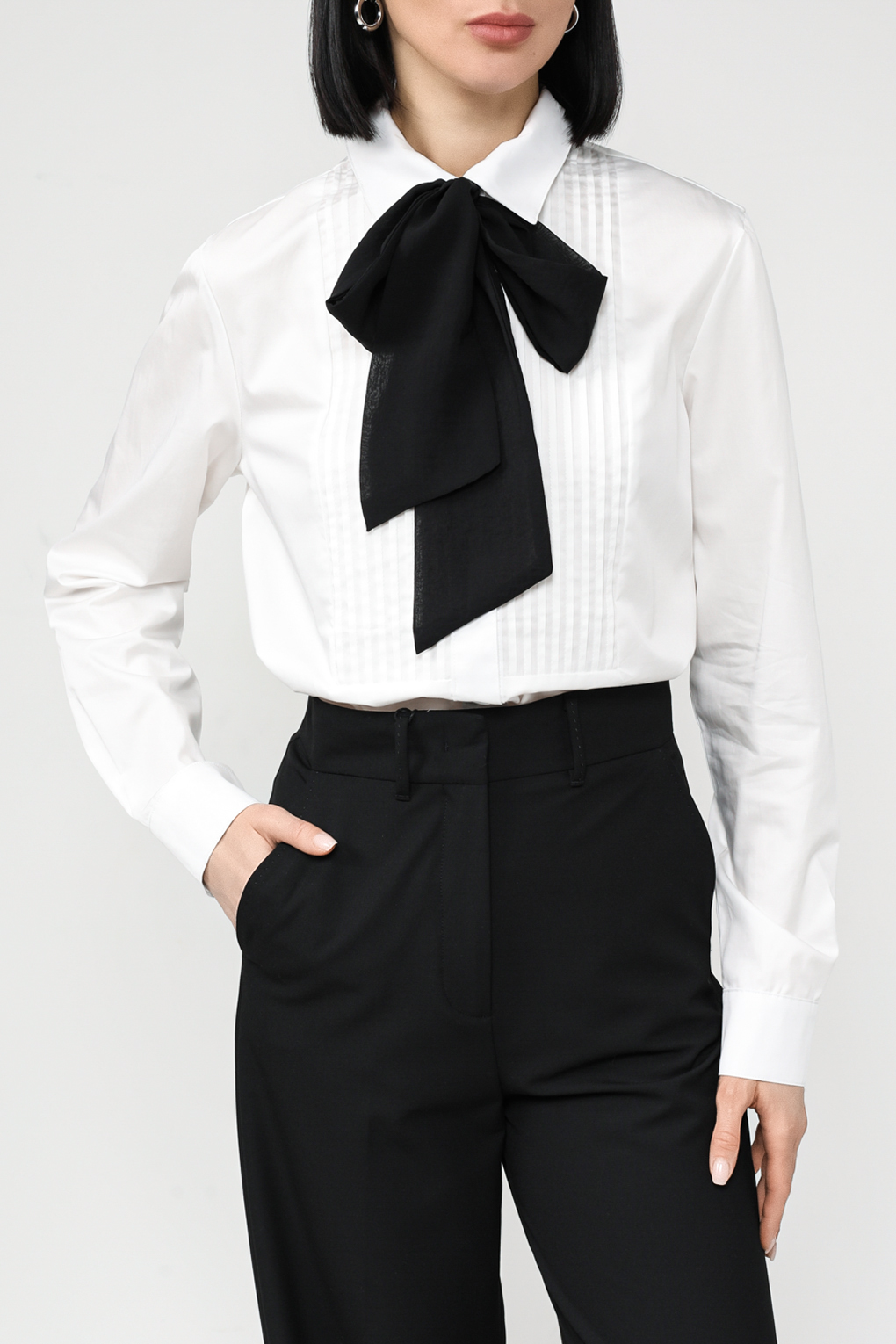 

Блуза женская SABRINA SCALA SS23123574 белая L, Белый, SS23123574