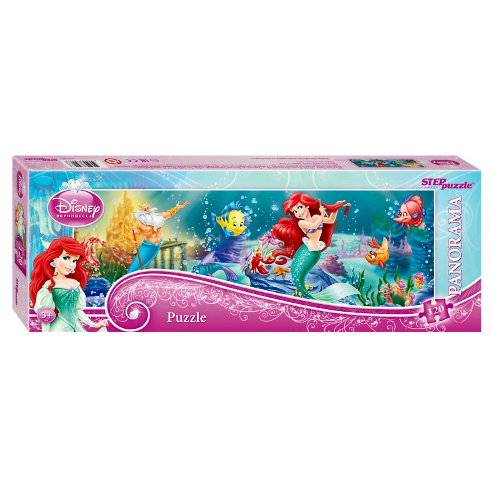 

Пазлы Step Puzzle Панорама Disney, 120 элементов в ассортименте 829951