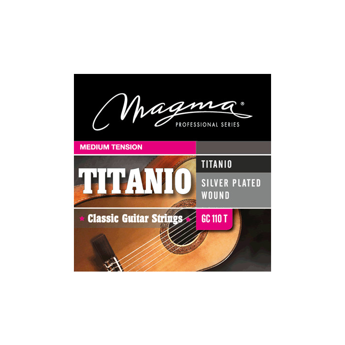 

Комплект струн для классической гитары Magma Titanio GC110T