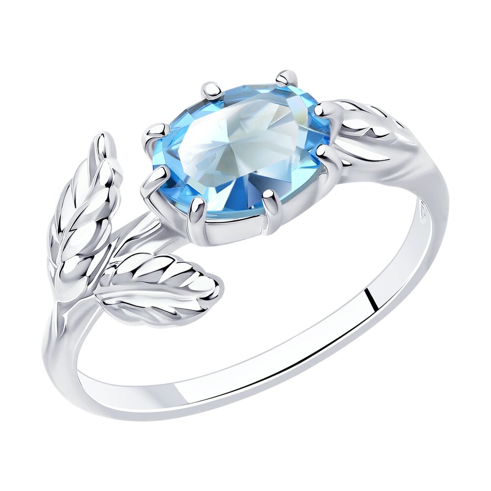 

Кольцо из серебра с кварцем р.17 SOKOLOV 94013523, 94013523