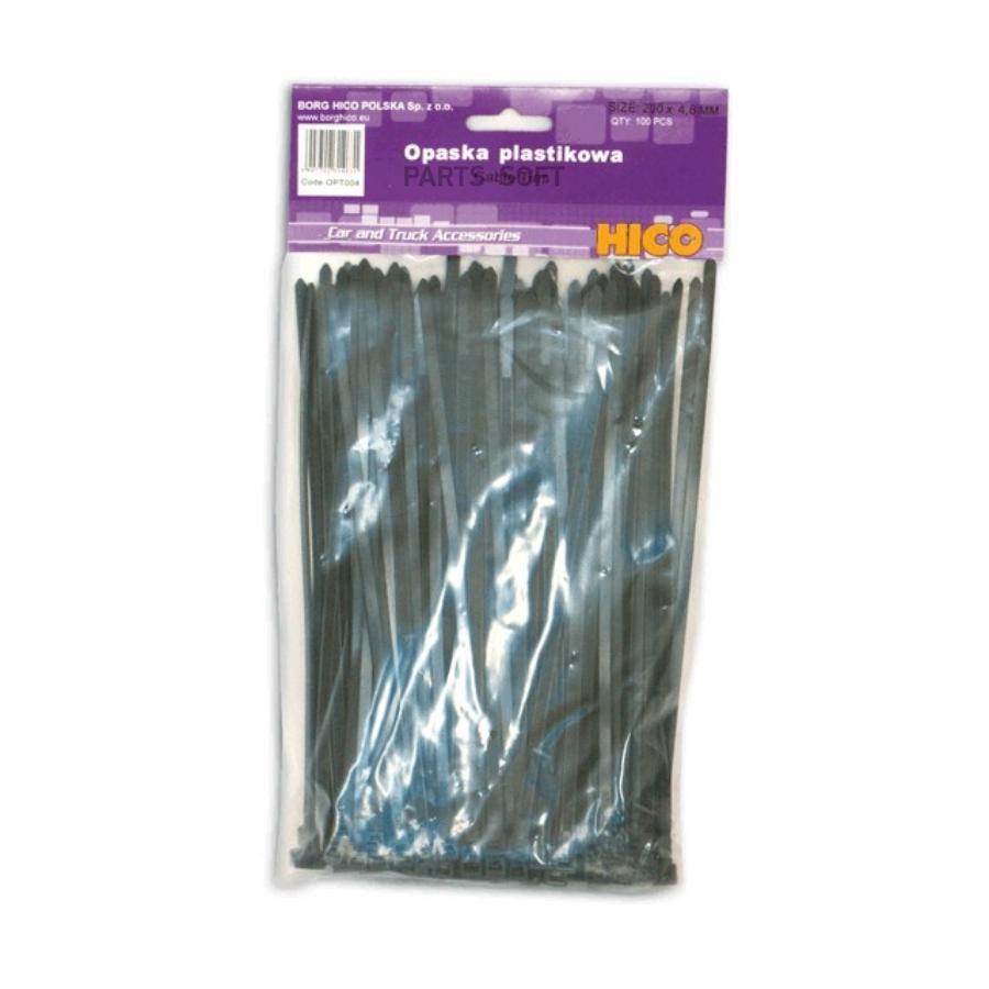 

OPT004_комплект стяжек пластиковых! 100шт., 200x4.8mm\Universal