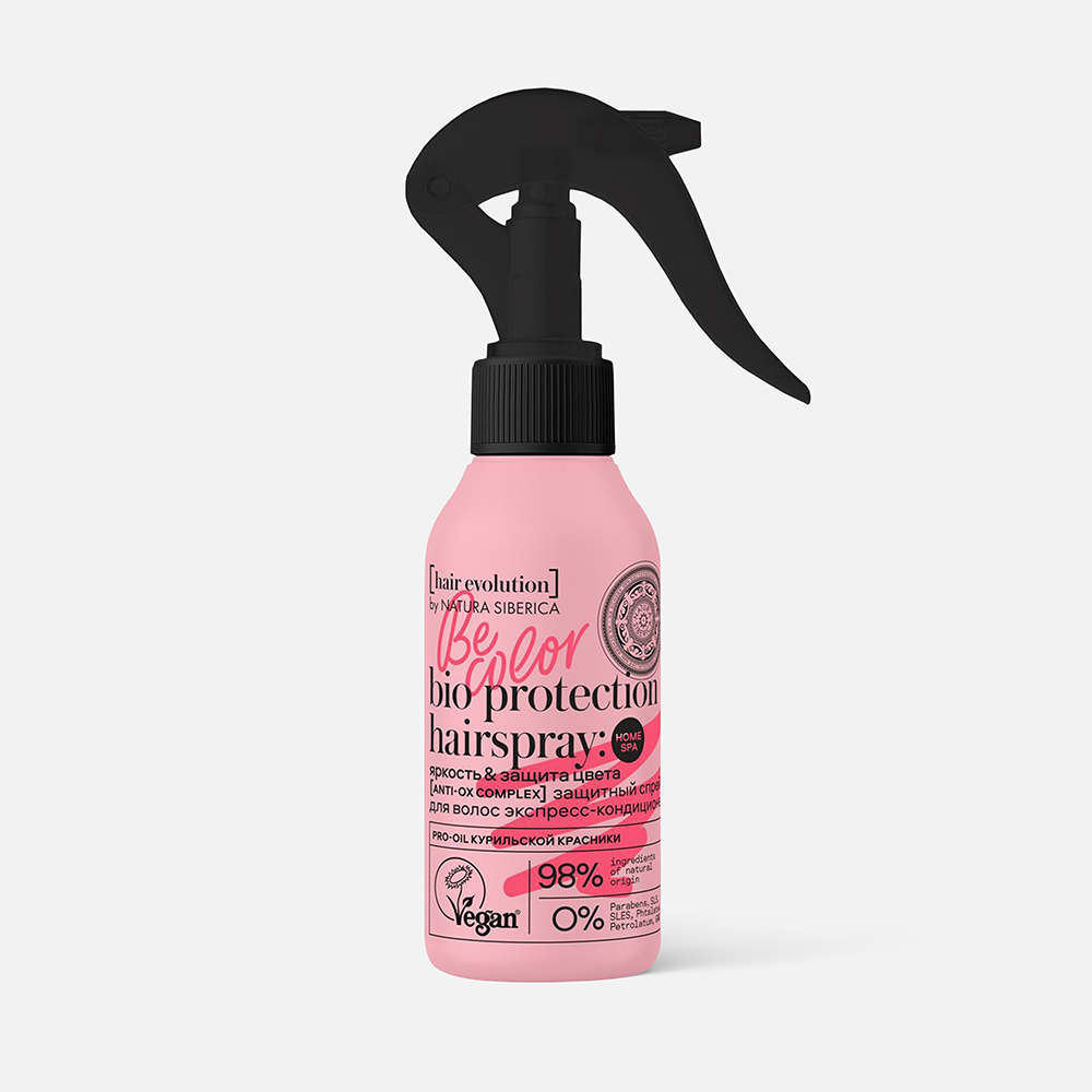 

Спрей-кондиционер для волос NATURA SIBERICA Be-Color Яркость и защита цвета 120 мл