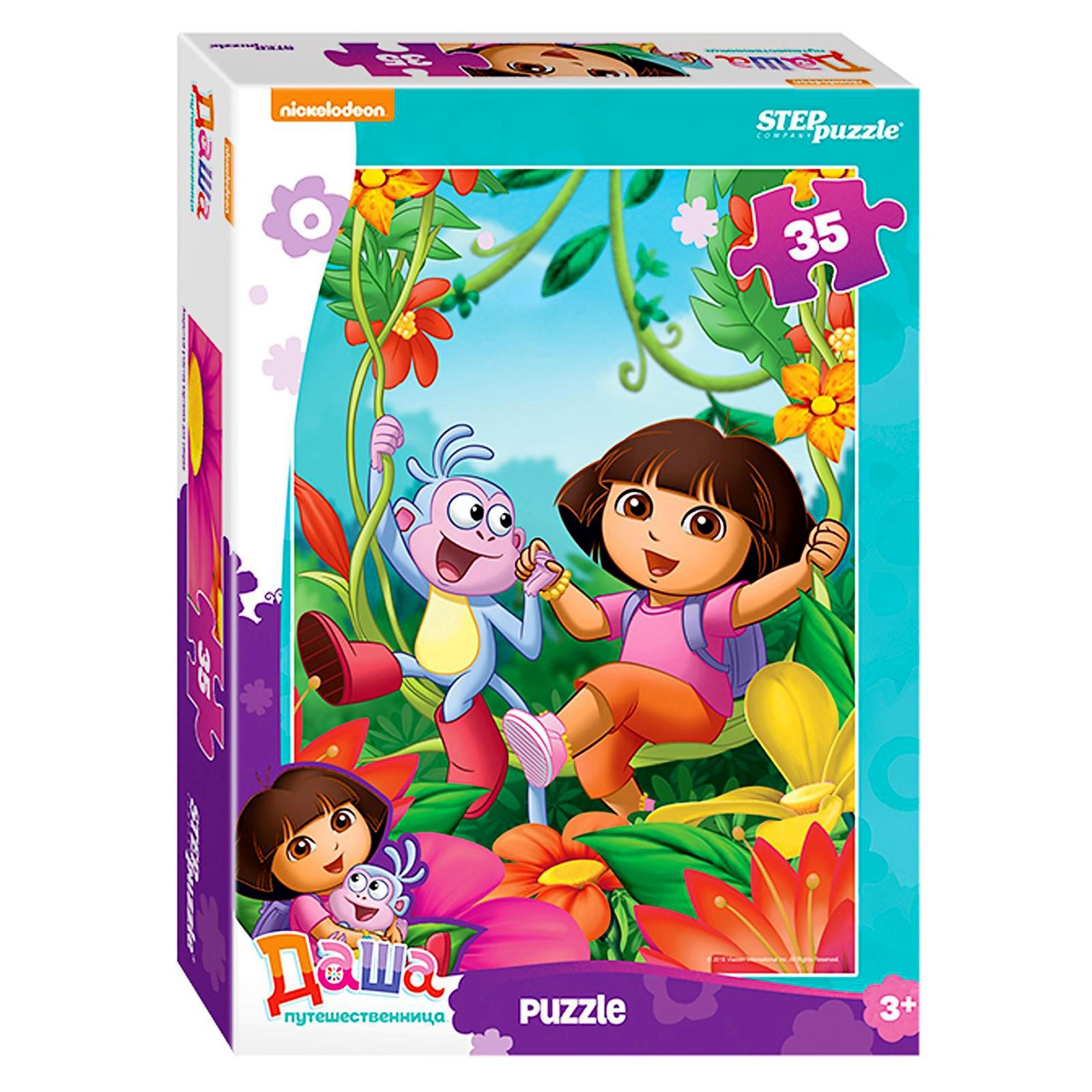 

Пазл Step Puzzle Даша-путешественница, 35 элементов 3634070