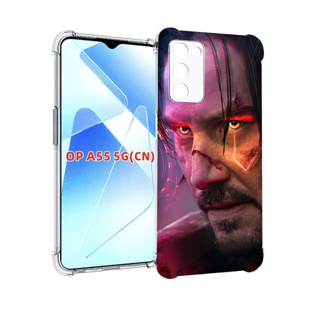 

Чехол MyPads cyberpunk 2077 Джонни Сильверхенд для Infinix Zero X Neo, Прозрачный, Tocco