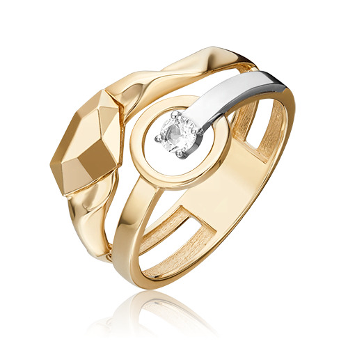 

Кольцо из золота с топазом р. PLATINA jewelry 01-5613-00-201-1121, 01-5613-00-201-1121