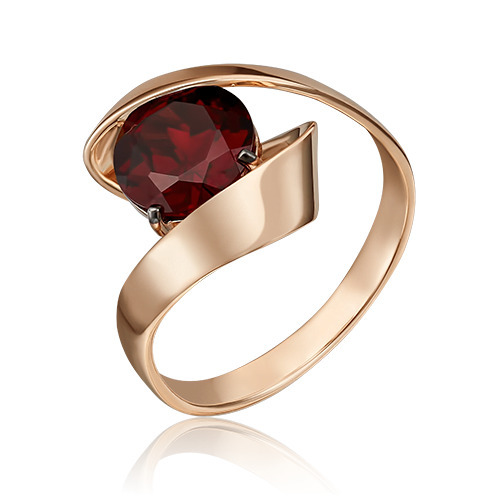 

Кольцо из золота с гранатом р., PLATINA jewelry 01-5430-00-204-1110-46, 01-5430-00-204-1110-46