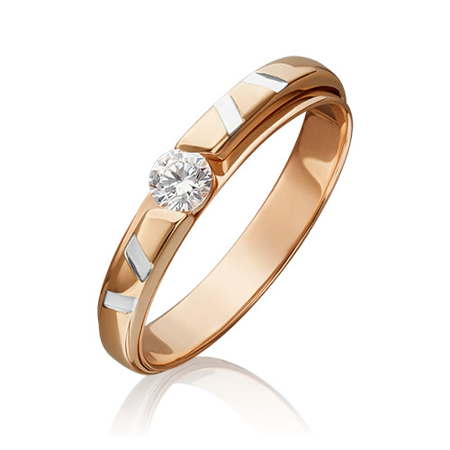 

Кольцо из золота с фианитом р. PLATINA jewelry 01-5422-00-501-1110-38, 01-5422-00-501-1110-38_p