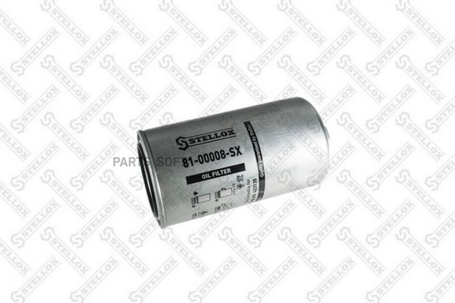 

81-00008-Sx фильтр Масляный D95 D72 H178 1'-12Unf Volvo Stellox 81-00008-SX