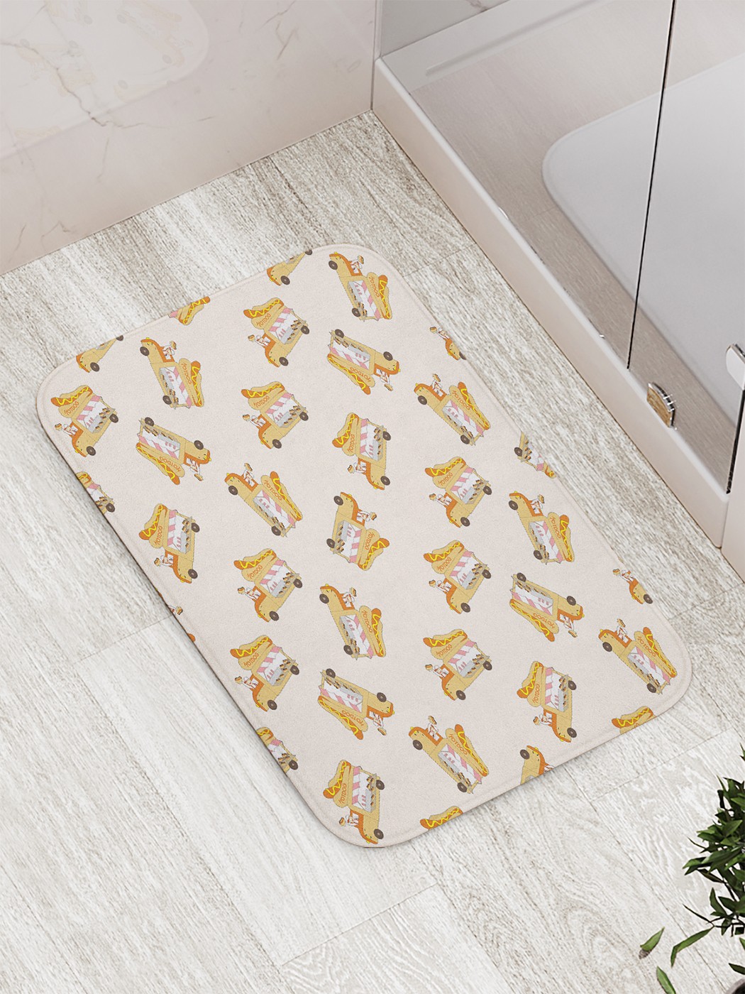 

Коврик противоскользящий для ванной, сауны, бассейна, 77х52 см bath_89304 JoyArty