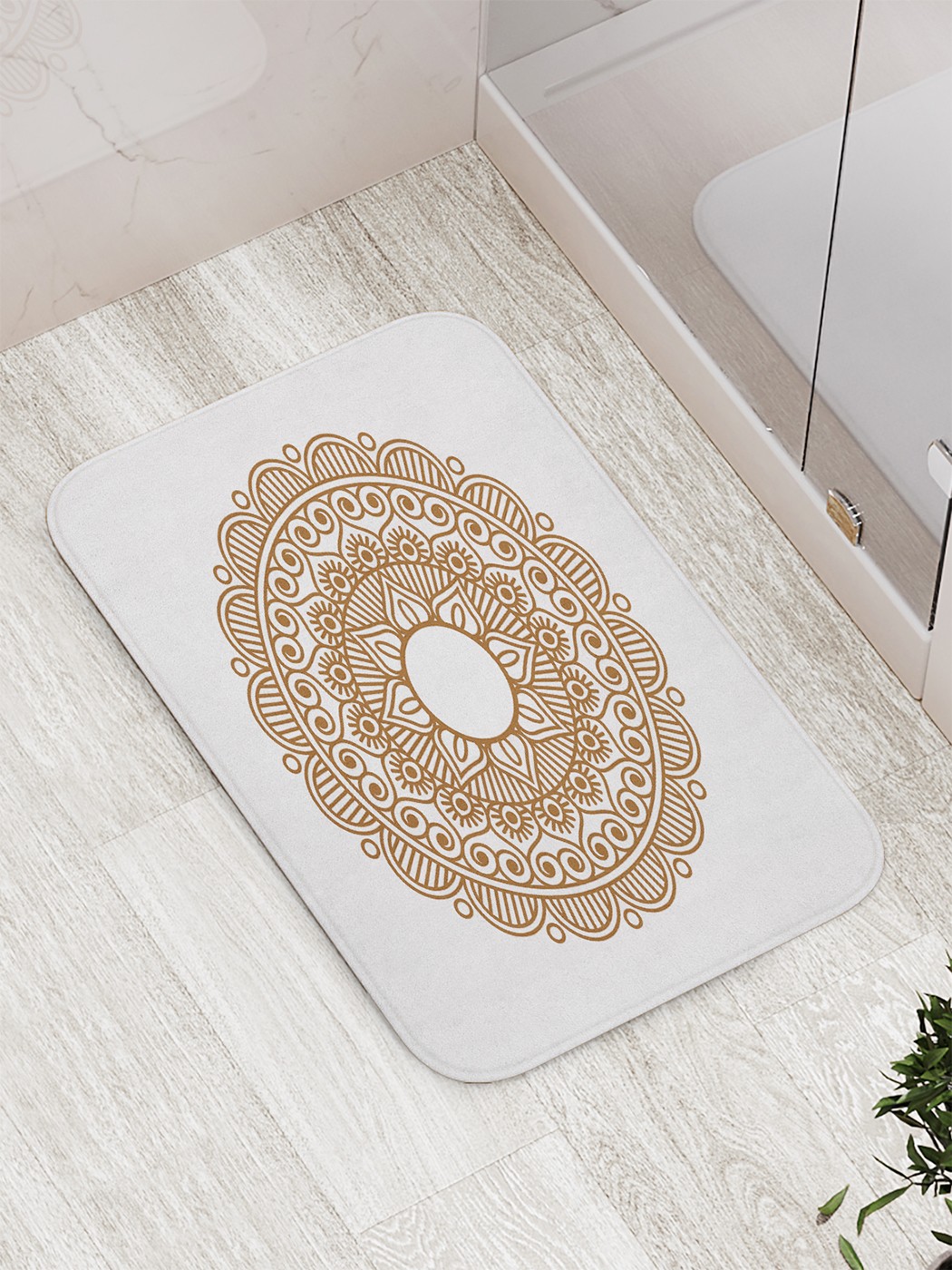 

Коврик противоскользящий для ванной, сауны, бассейна, 77х52 см bath_89191 JoyArty