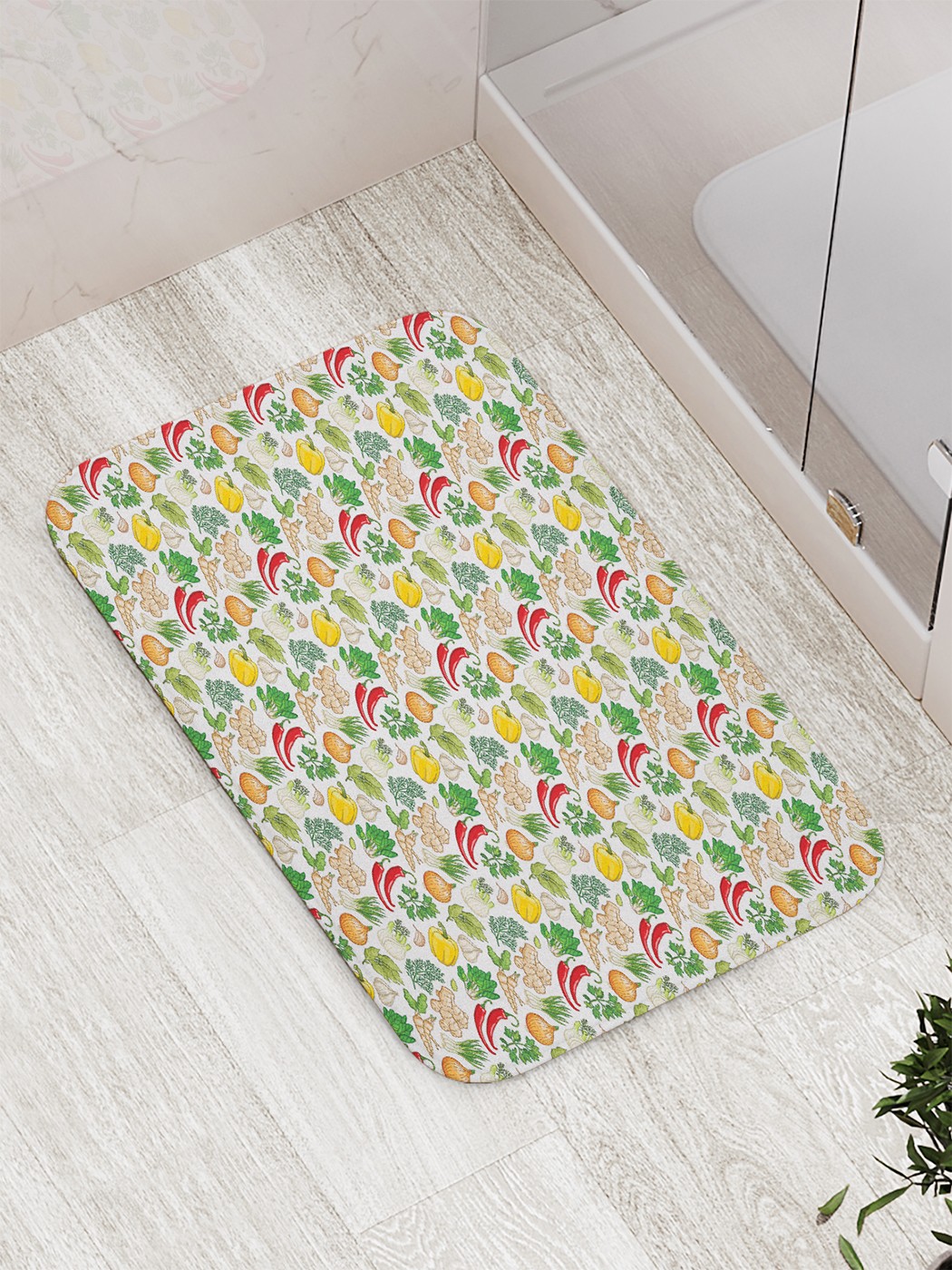 

Коврик противоскользящий для ванной, сауны, бассейна, 77х52 см bath_89183 JoyArty
