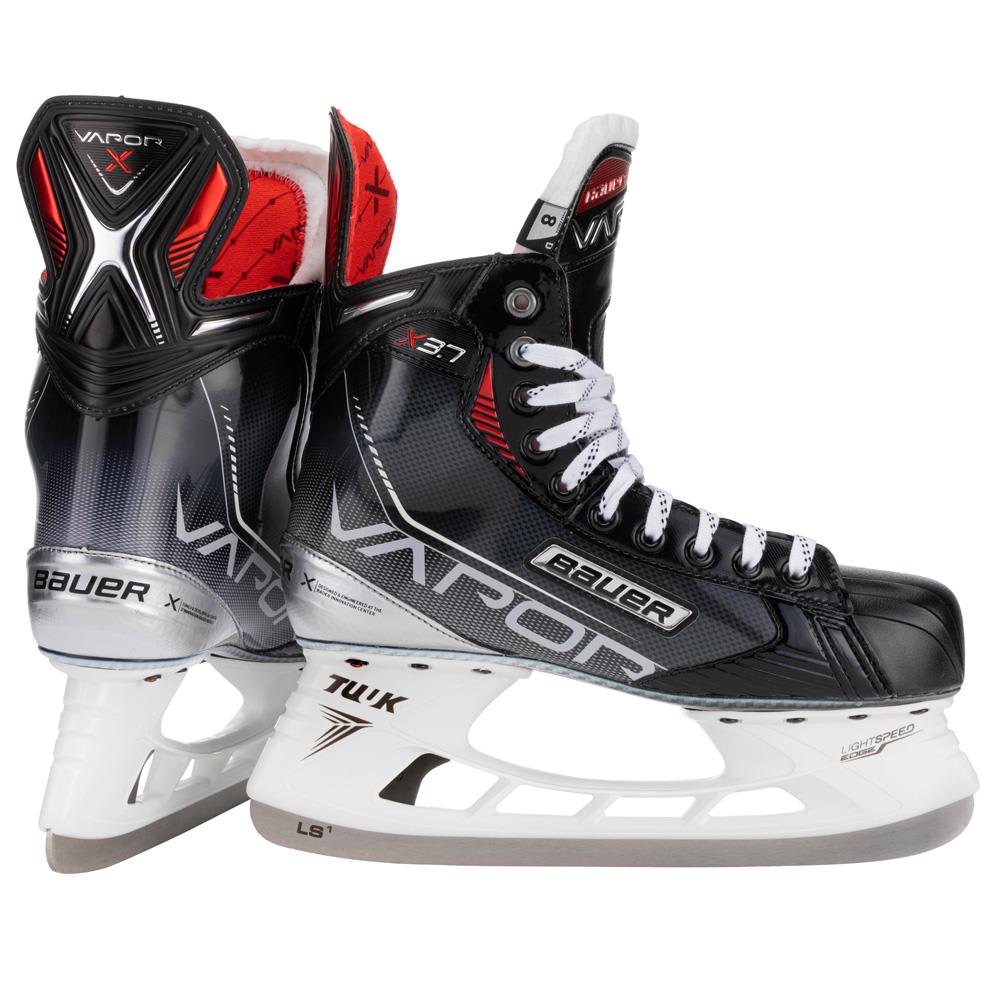 фото Коньки хоккейные bauer vapor x3.7 black, red 44.5