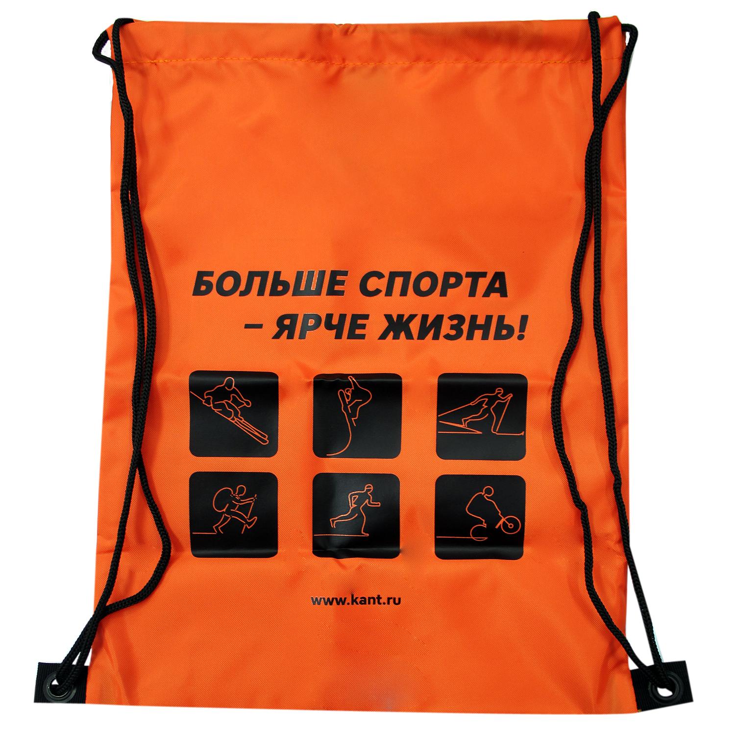 фото Сумка для сменки кант promo bag оранжевый/чёрный (б/р:one size)
