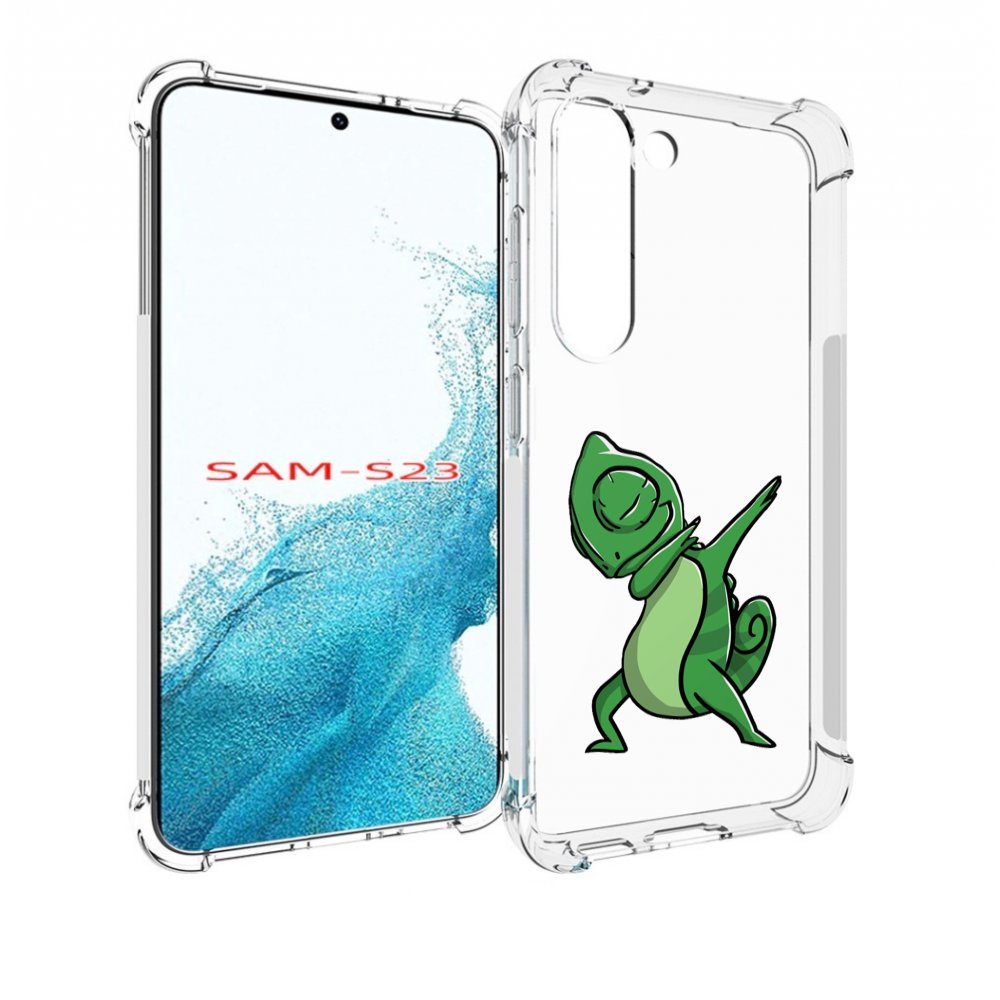 

Чехол MyPads крутой-хамелеон для Samsung Galaxy S23, Прозрачный, Tocco