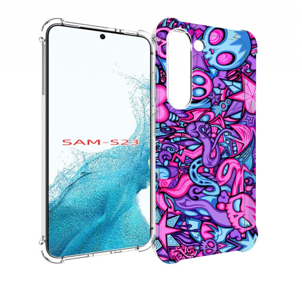 

Чехол MyPads крутой-паттерн для Samsung Galaxy S23, Прозрачный, Tocco