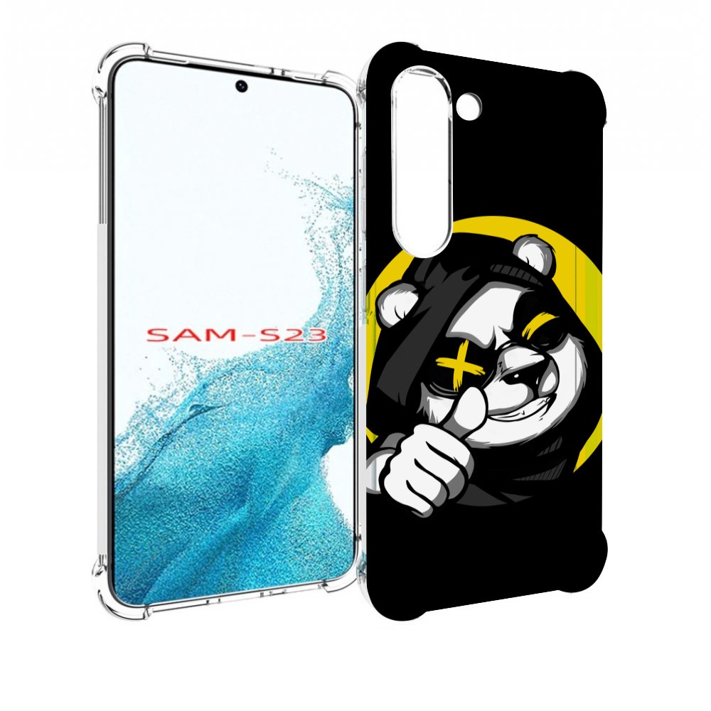 

Чехол MyPads крутая пандочка ок для Samsung Galaxy S23, Прозрачный, Tocco
