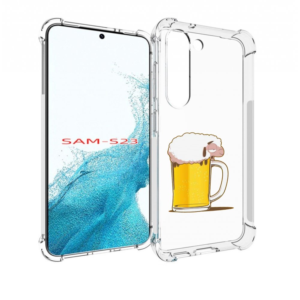 

Чехол MyPads кружка пива для Samsung Galaxy S23, Прозрачный, Tocco