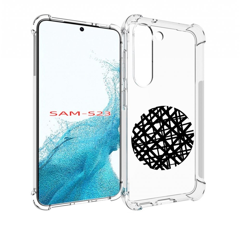 

Чехол MyPads круглая-абстракция для Samsung Galaxy S23, Прозрачный, Tocco