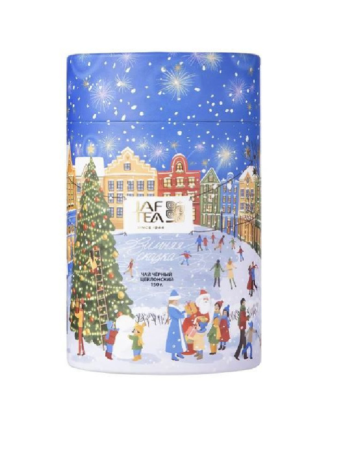 

Чай черный Jaf Tea листовой Зимняя сказка Fbop, 150 г