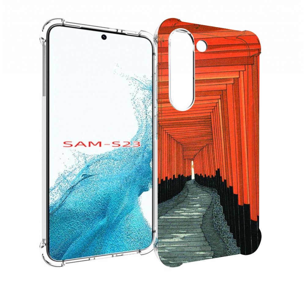 

Чехол MyPads красный коридор для Samsung Galaxy S23, Прозрачный, Tocco