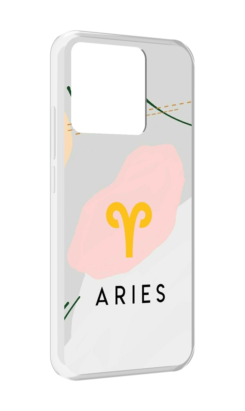 

Чехол MyPads Tocco для Xiaomi Redmi 10A знак зодиака овен 7, Прозрачный, Tocco