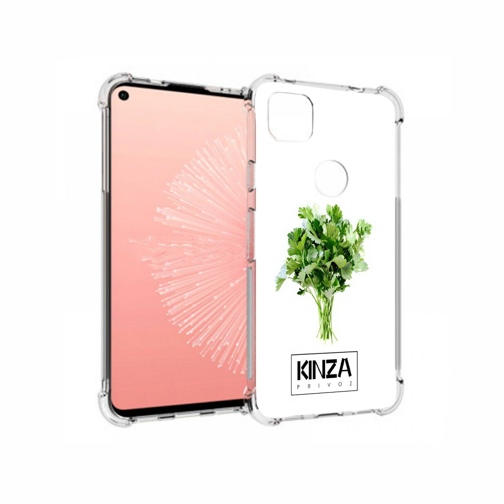 

Чехол MyPads Tocco для Google Pixel 4A Бренд Кинза, Прозрачный, Tocco