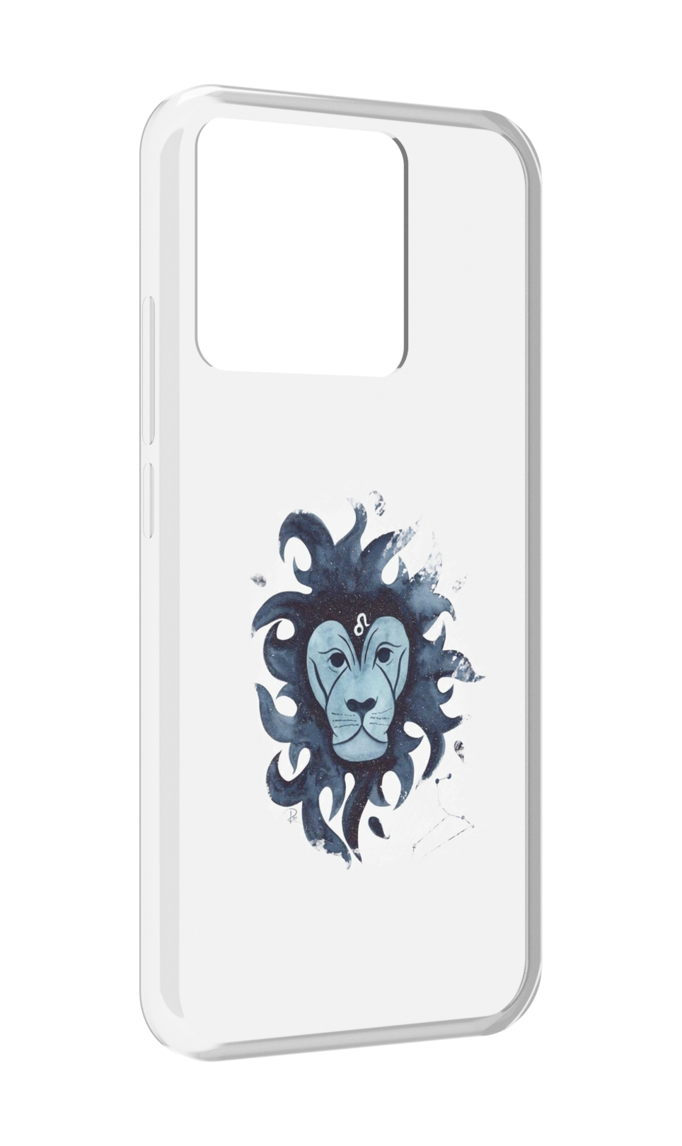 

Чехол MyPads Tocco для Xiaomi Redmi 10A знак зодиака лев 5, Прозрачный, Tocco