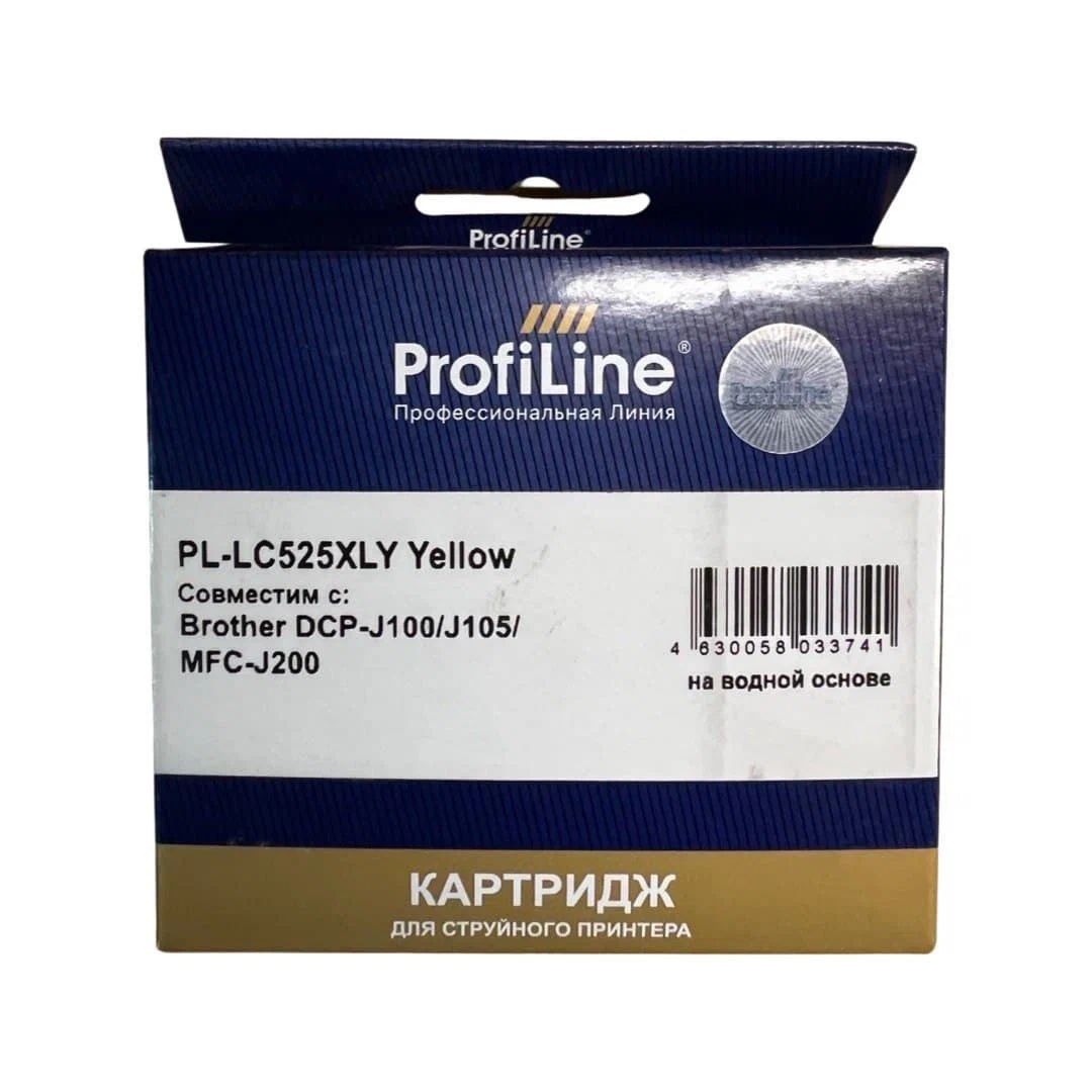 

Картридж для струйного принтера Profiline (PL-LC525XLY) желтый, совместимый, CS-3YL83AE