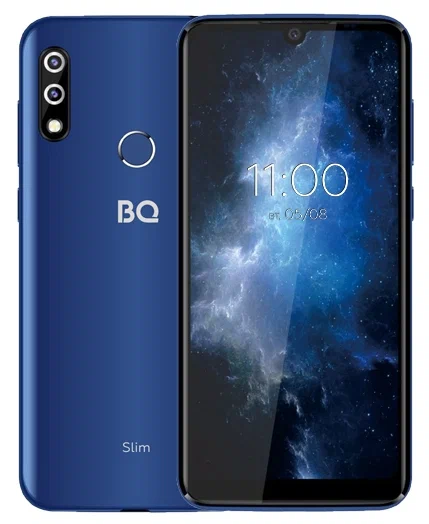 

Смартфон BQ 6061L Slim Ocean Blue. MTK6761