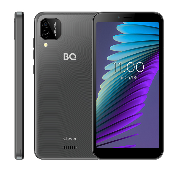 

Смартфон BQ 5765L Clever Graphite. UNISOC UMS312