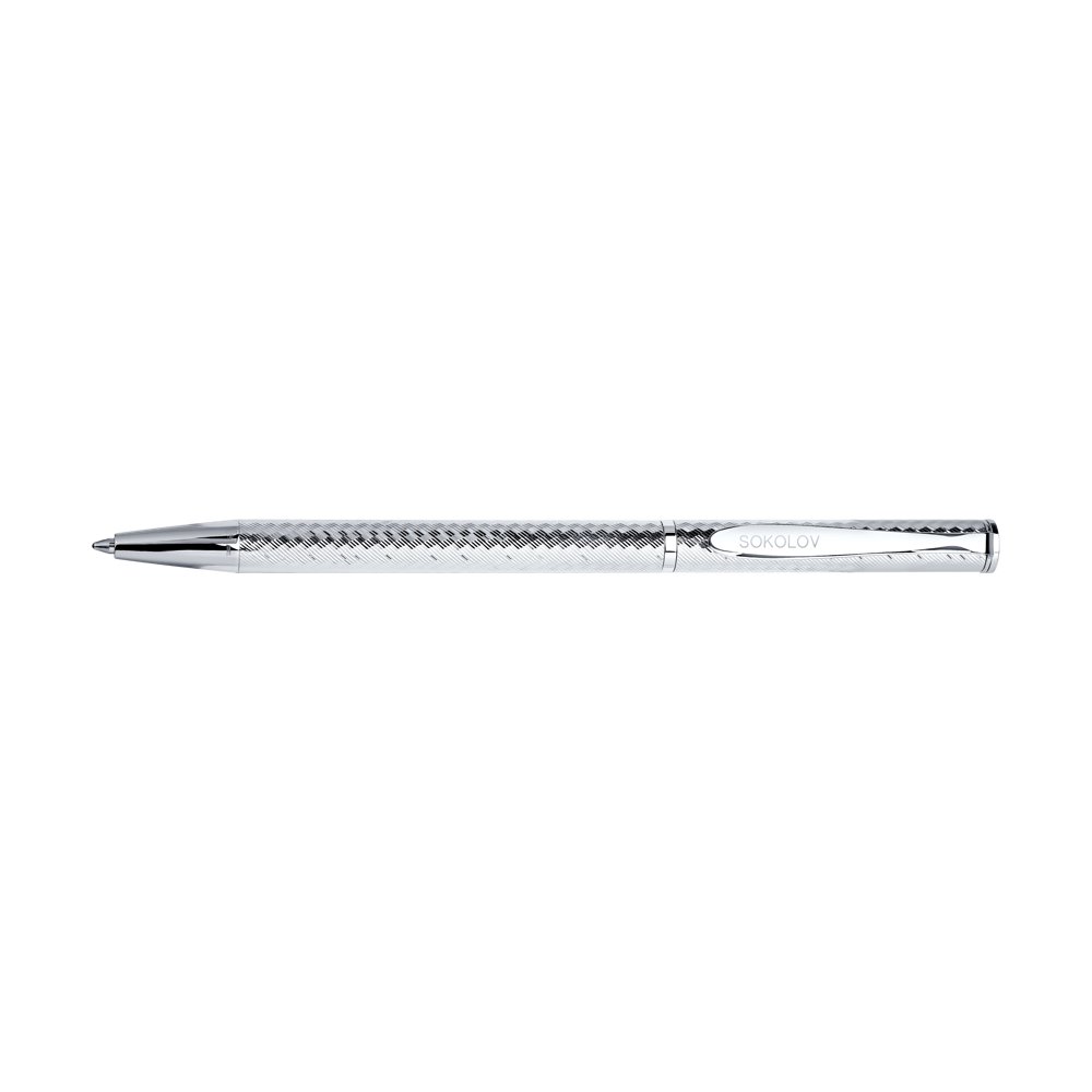 

Серебряная шариковая ручка SOKOLOV 94250005