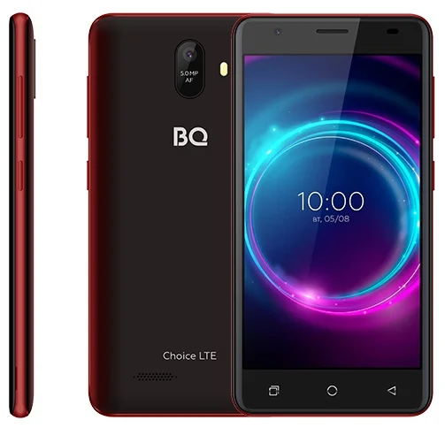 

Смартфон BQ 5046L Choice LTE Wine Red. MT 6739WA
