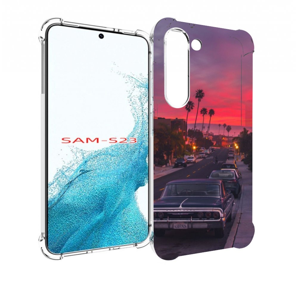 

Чехол MyPads красивая дорога америки для Samsung Galaxy S23, Прозрачный, Tocco