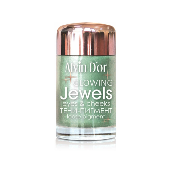 

Тени-пигмент для век Jewels Alvin D`or тон 12 зеленый чай 3 г, Alvin D`or
