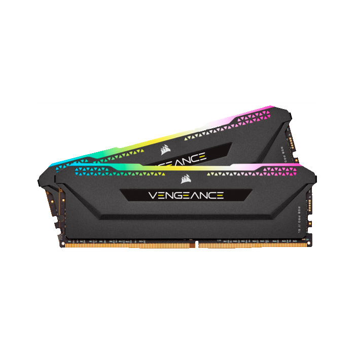 

Оперативная память Corsair Vengeance RGB Pro CMH16GX4M2Z3200C16 DDR4 16GB (2x8GB), VENGEANCE RGB PRO SL