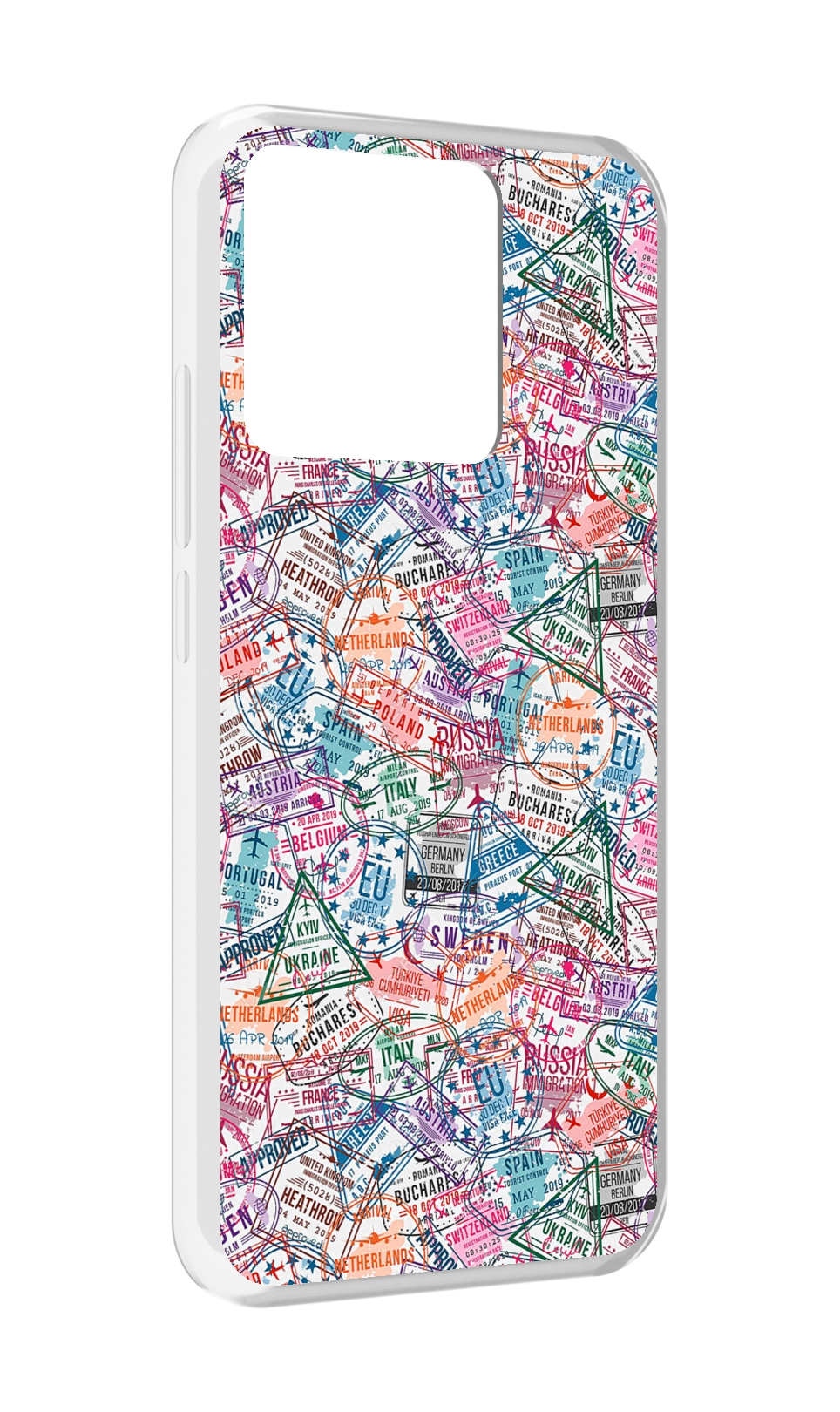 

Чехол MyPads Tocco для Xiaomi Redmi 10A загранчехол, Прозрачный, Tocco
