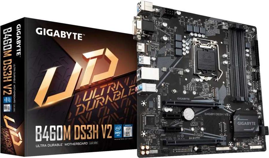 фото Материнская плата gigabyte b460m ds3h v2