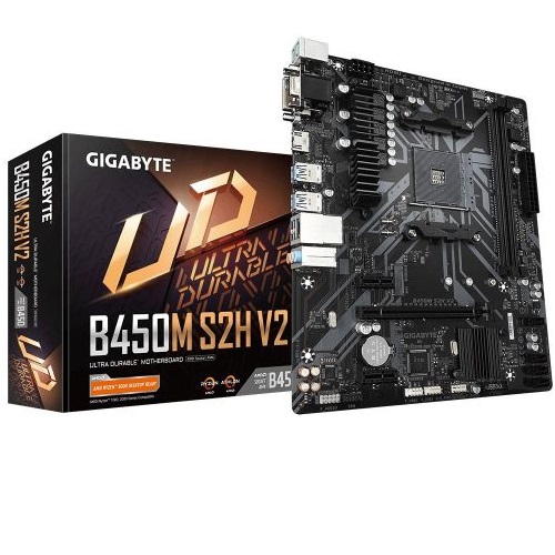 фото Материнская плата gigabyte b450m s2h v2