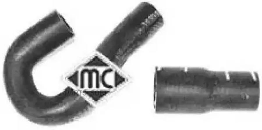 

METALCAUCHO Патрубки радиатора VAG Sharan 1.9TDi/2.0i 95-10 08891 1шт