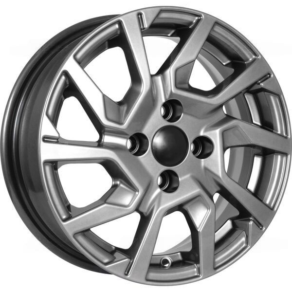 

Диск колесный KDW KD1420(КС1090-03) R14x5.5 4x100 ET40 CB60.1 Grey_Painted