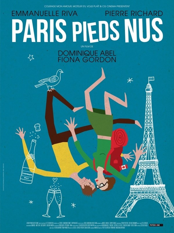 

Постер к фильму "Чудеса в Париже" (Paris pieds nus) A2