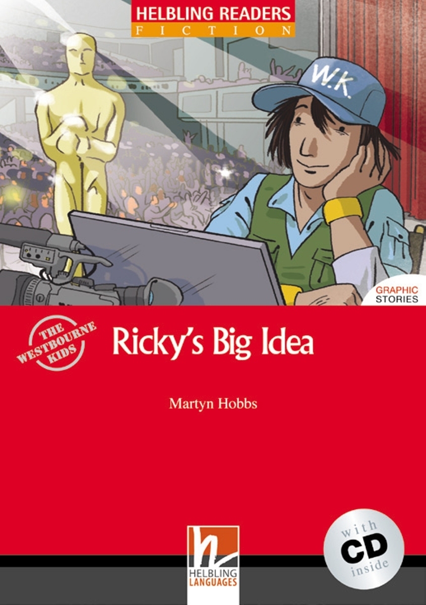 

Книга Red Series Graphic Fiction Level 2: Ricky's Big Idea + CD