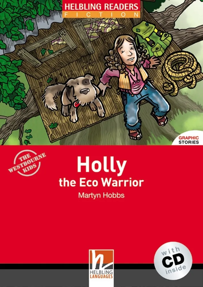 

Книга Red Series Graphic Fiction Level 2: Holly the Eco Warrior + CD